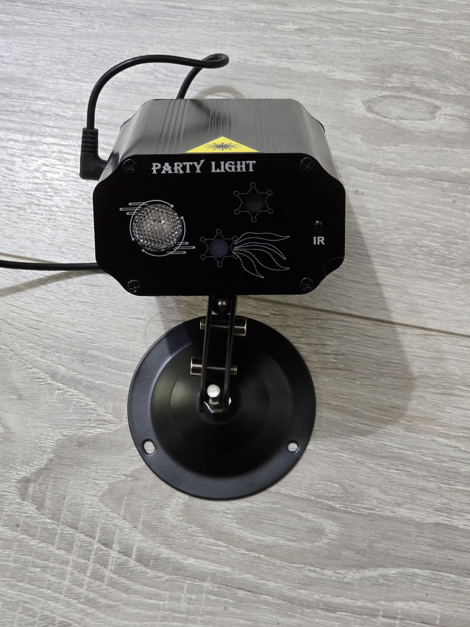 Bilă disco LED cu 6 culori, 24 modele, control prin sunet