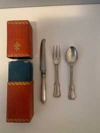 Set furculița+lingurița+cuțit colecție