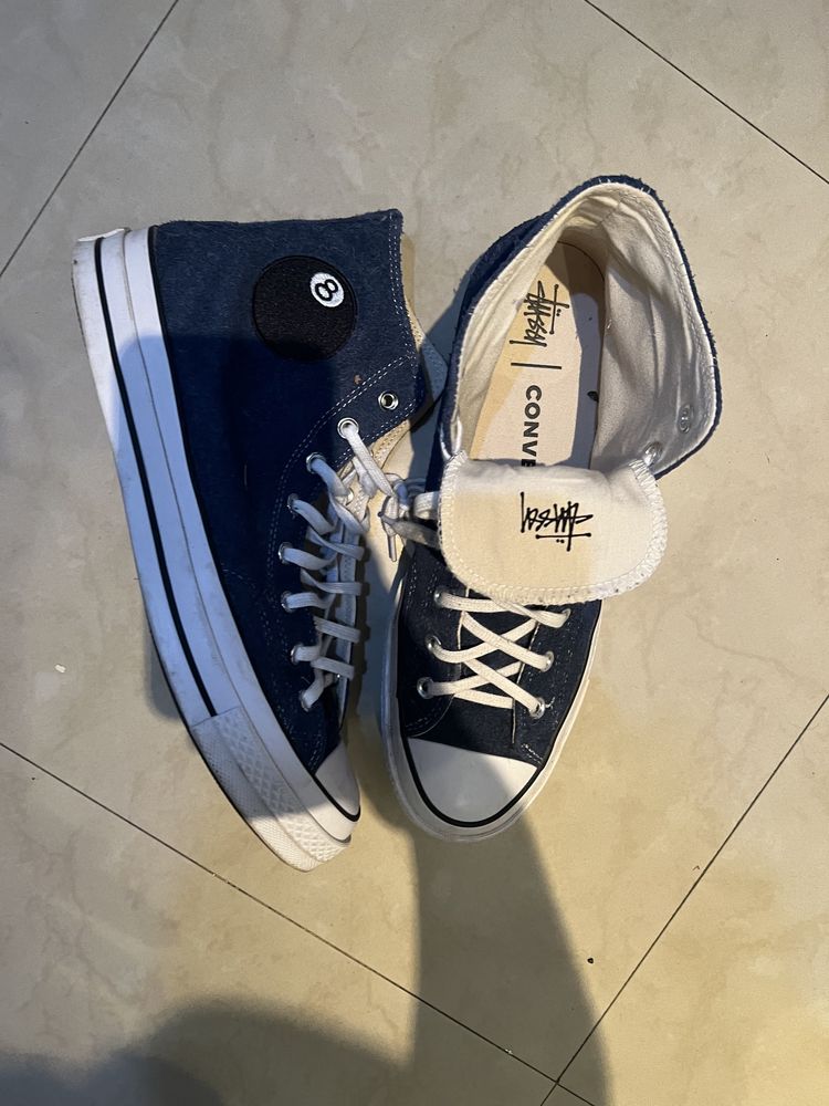 Stussy x Converse кецове high