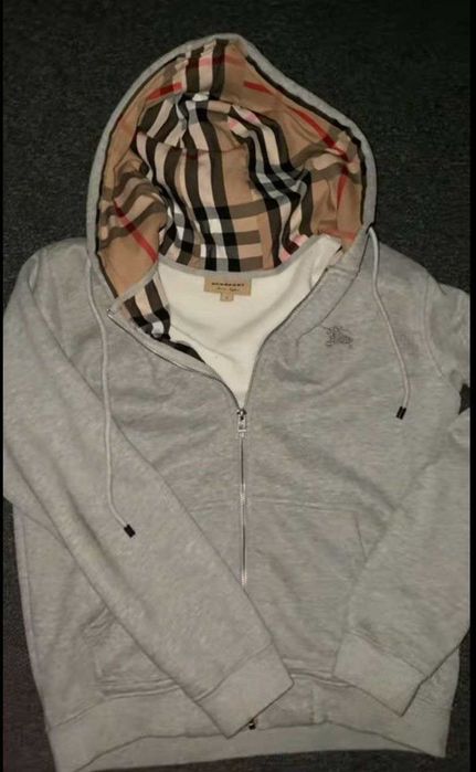 Burberry zip hoodie