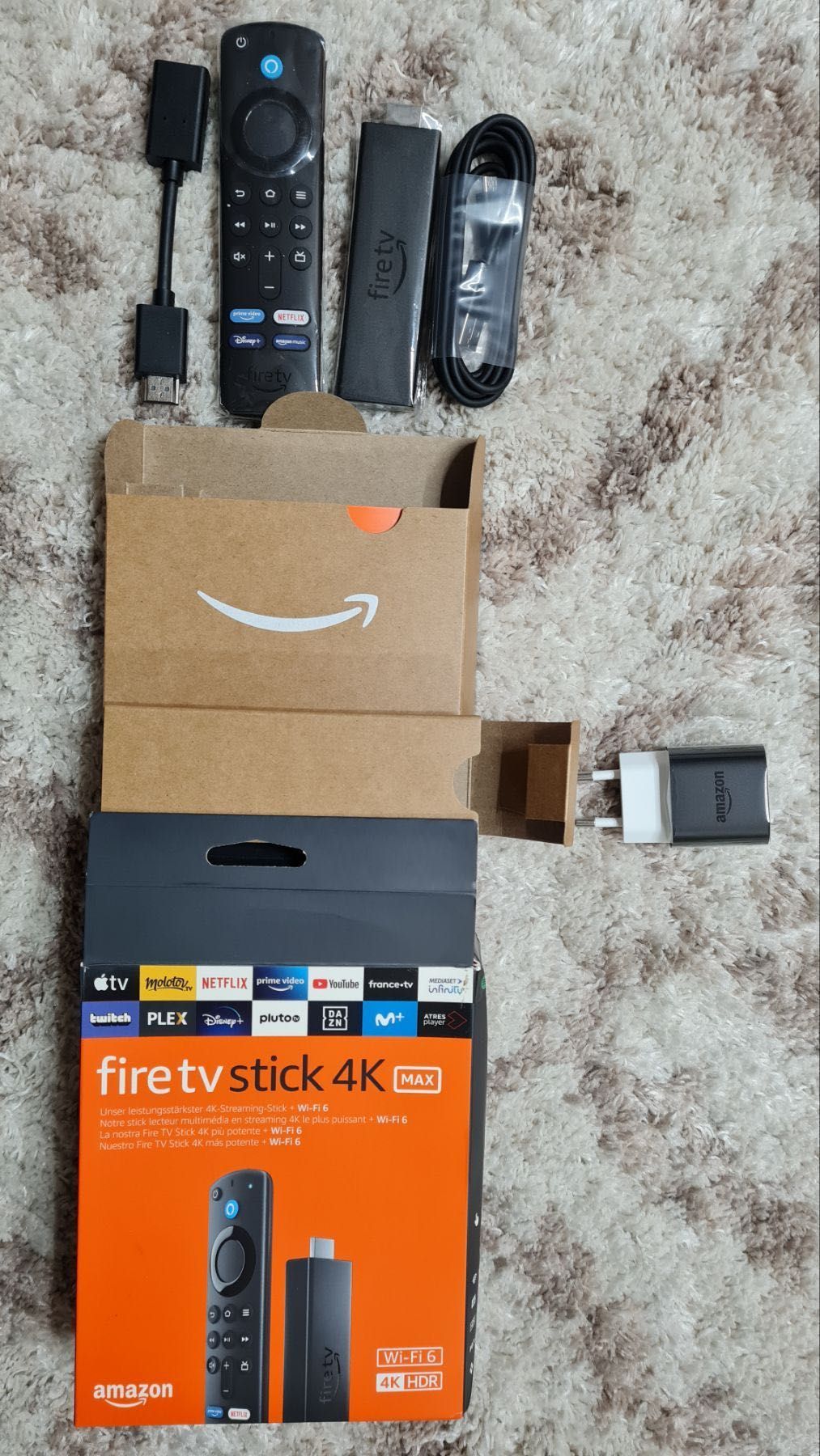 Amazon Fire TV 4K MAX - НОВ 2023 - НЕ Отварян