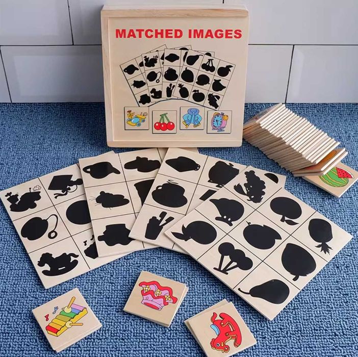 Игра на сенки Стем Монтесори Образователна асоциация и игра за памет