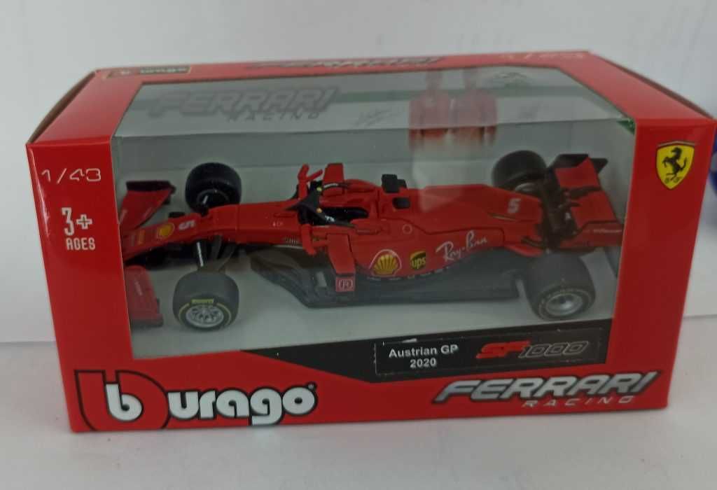 Macheta Ferrari SF1000 Vettel Formula 1 2020 - Bburago 1/43 F1
