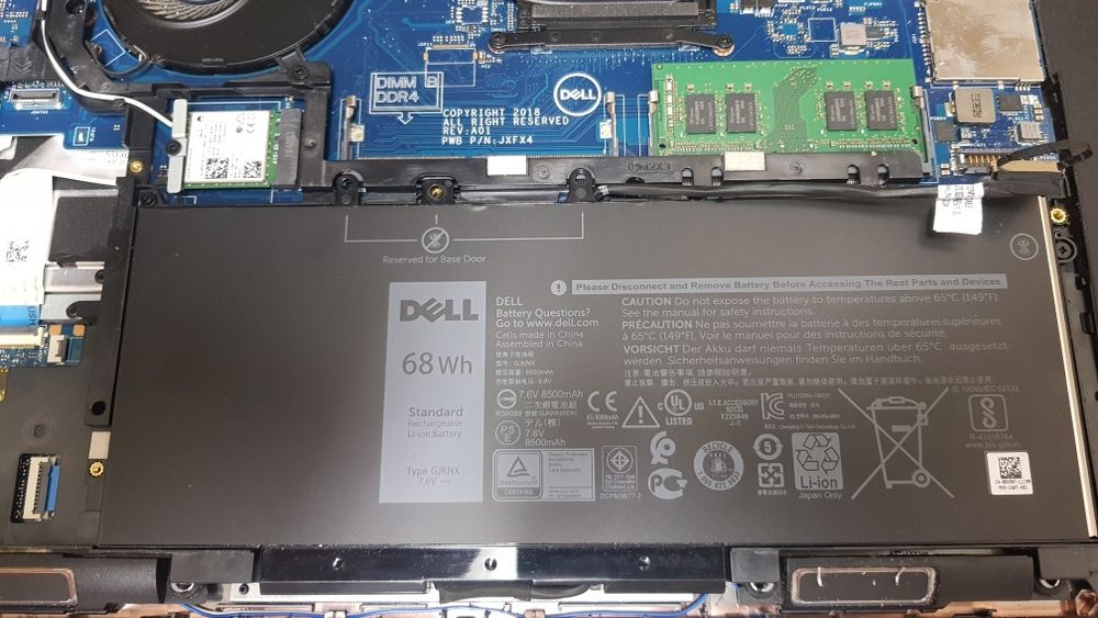 Baterie laptop Dell Latitude 5490 68Wh 42Wh  5520 58wh type 07KRV