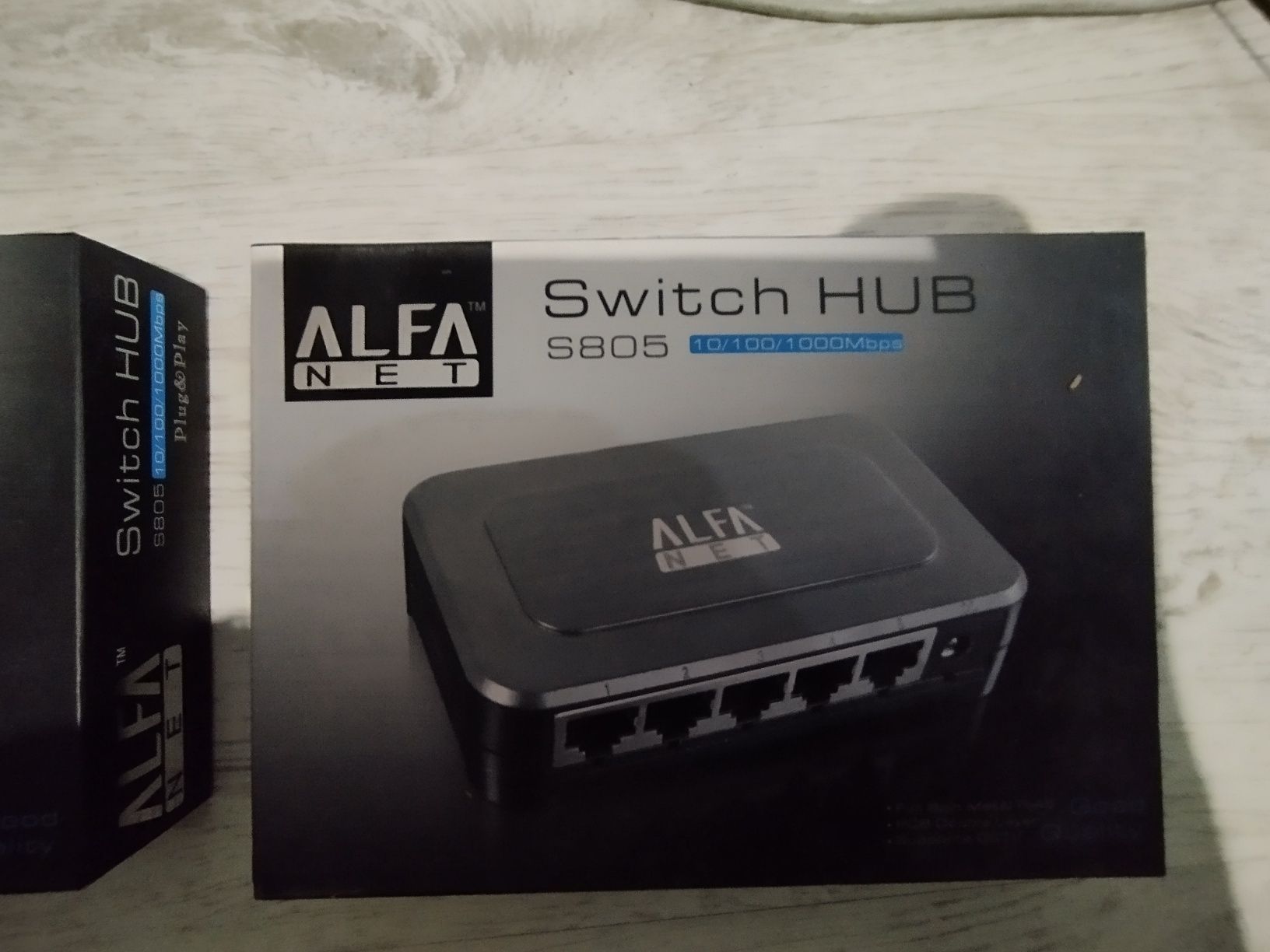 Alfa net switch hub s805 10/100/1000 mbps