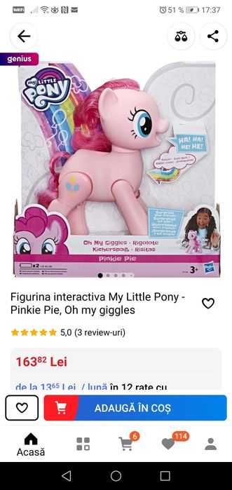 My little poney Pinkie Pie