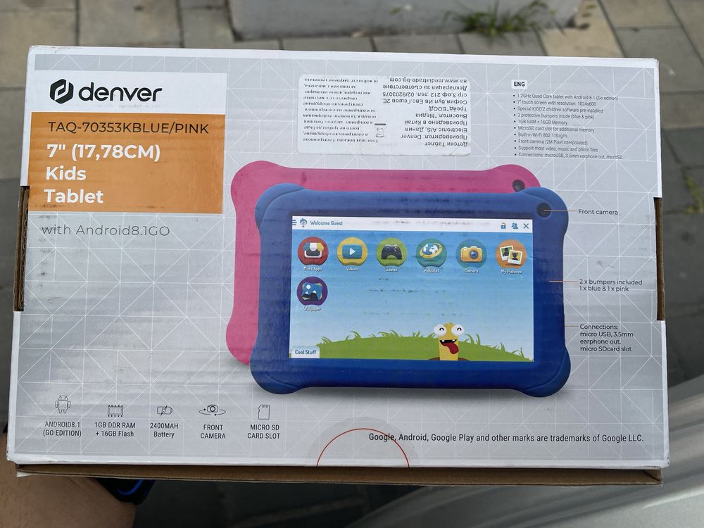Таблет Denver 16GB 7”