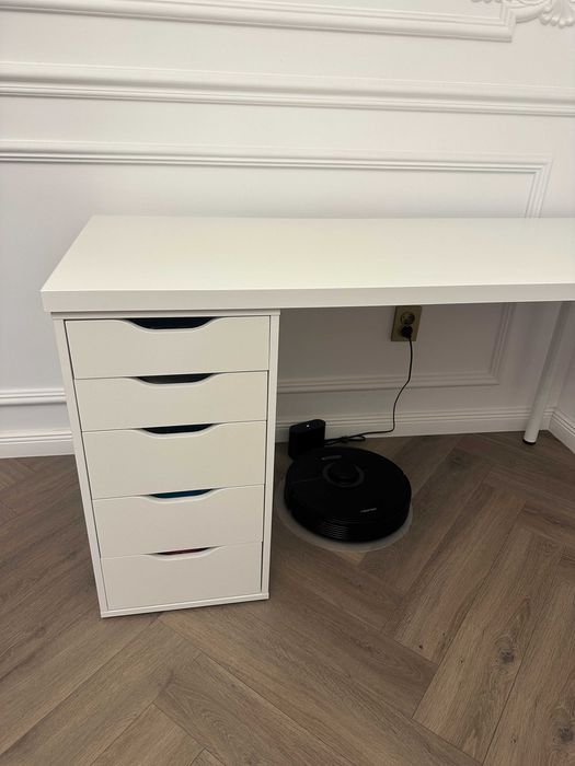 Birou, alb, 120x60 cm LAGKAPTEN / ALEX