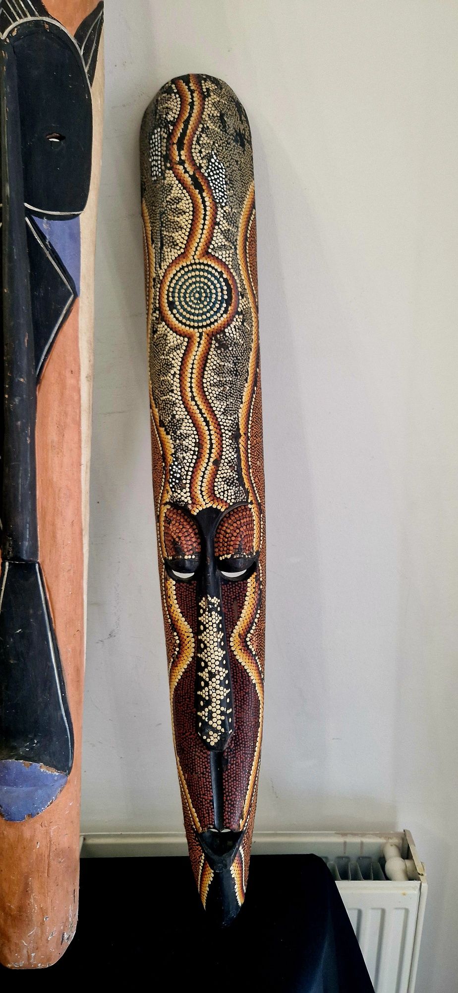 Masca lemn  tribala africana dimensiuni mari