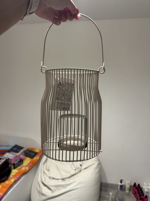 Декорация за градина, кашпа, свещник