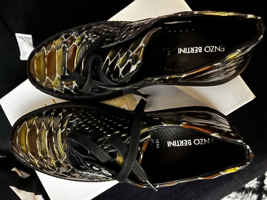 Adidasi Enzo Bertini din piele naturala noi