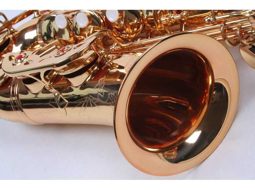 Saxofon Alto - Karl Glaser Auriu set complet NOU + cadou