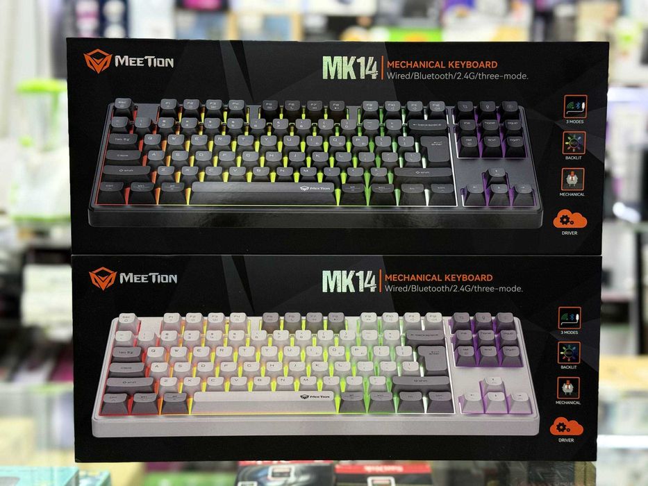 Игровая механическая клавиатура Meetion MK14. Есть доставка