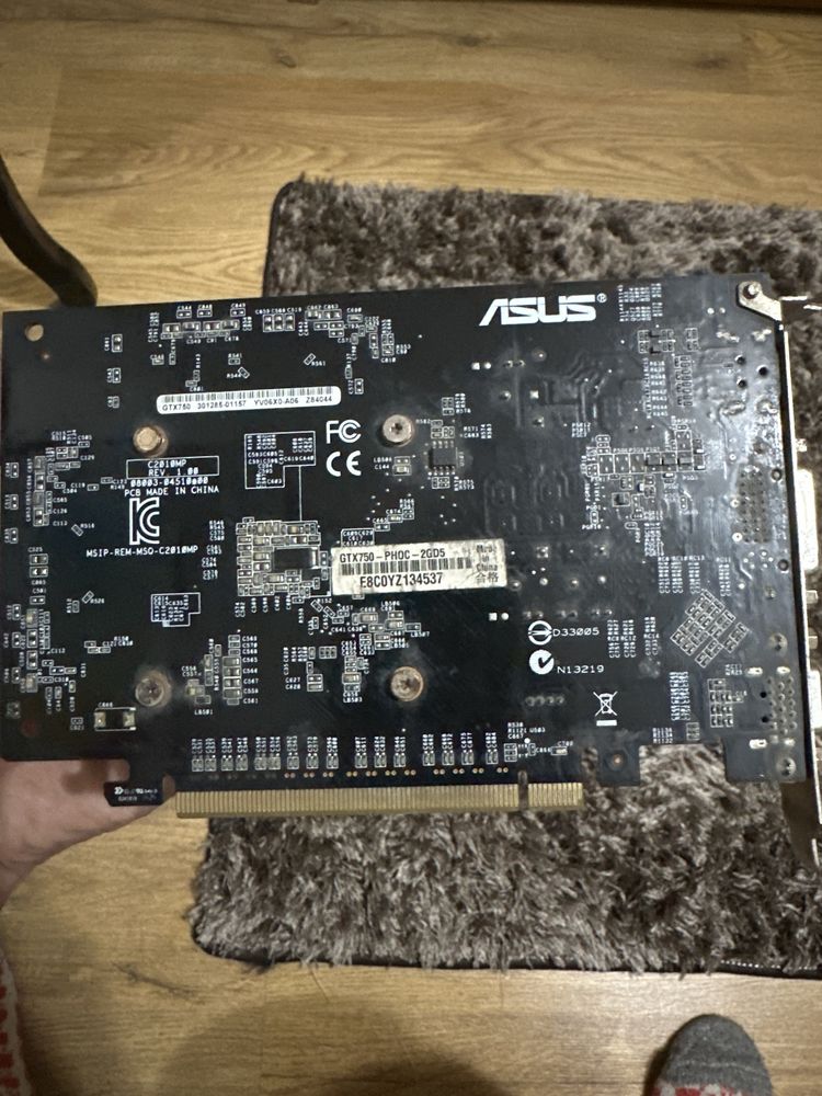 Видеокарта Asus GTX 750 GTX750-PHOC-2GD5