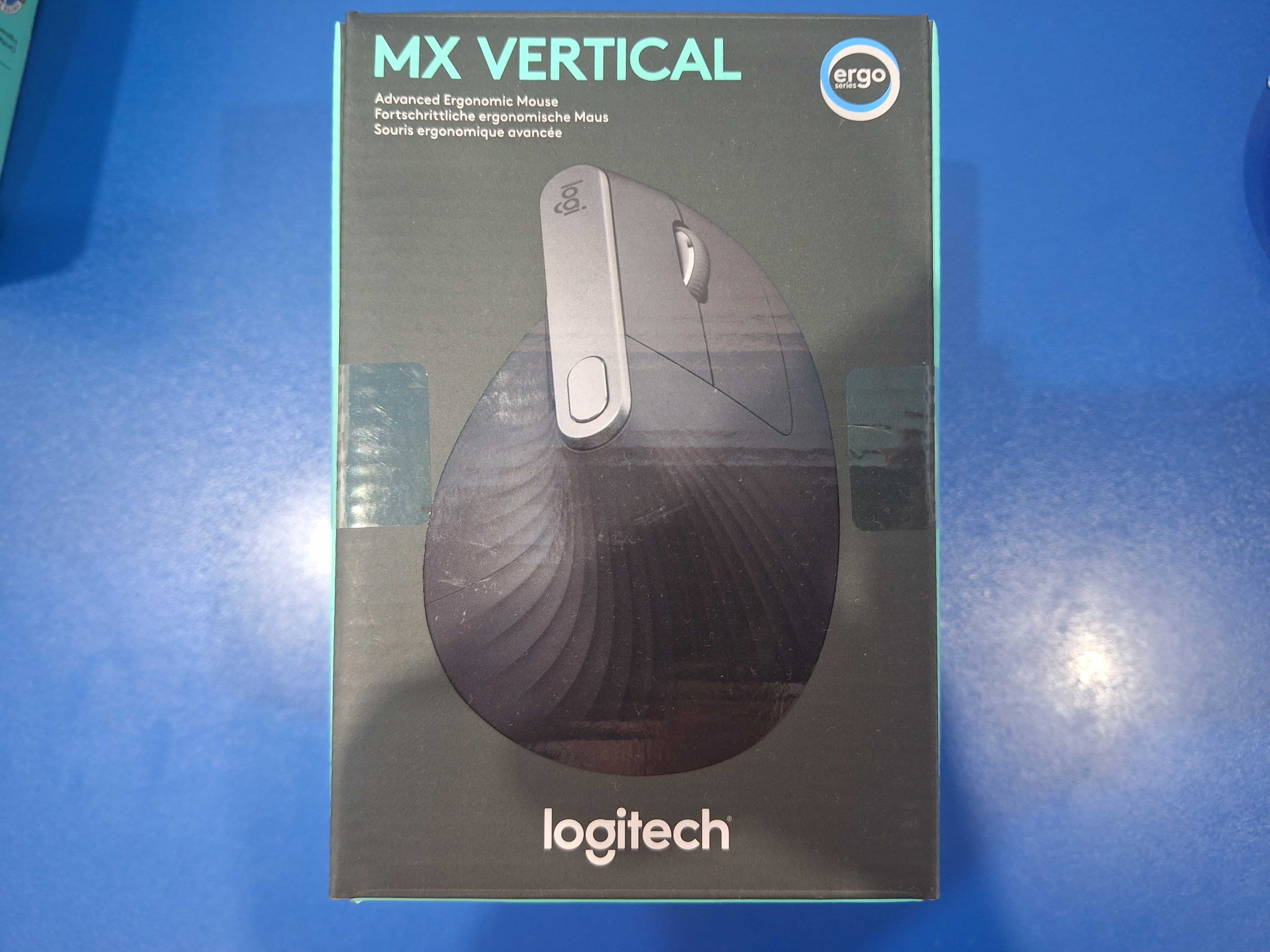 Mouse wireless Logitech MX Vertical - cel mai ergonomic si comod mouse