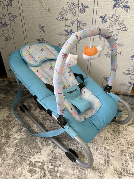 Шезлонг-кашалка “Babyton” в идельном состояние