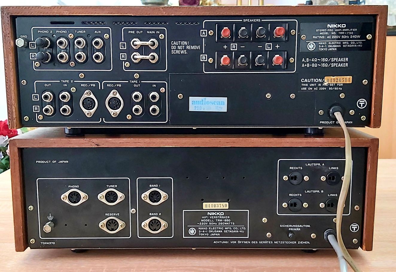 Amplificator Nikko trm-750/trm-650