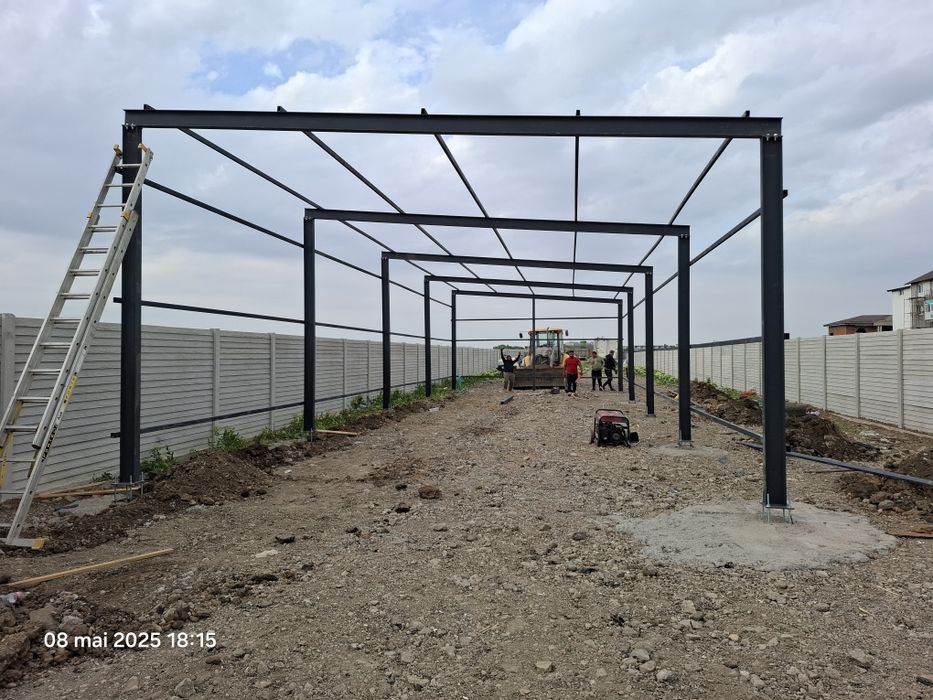 Vand hale structuri metalice