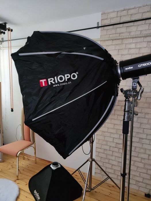 Софтбокс (Softbox), TRIOPO, 120см, грид