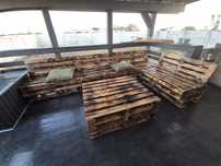Mobilier de grădină din paleți