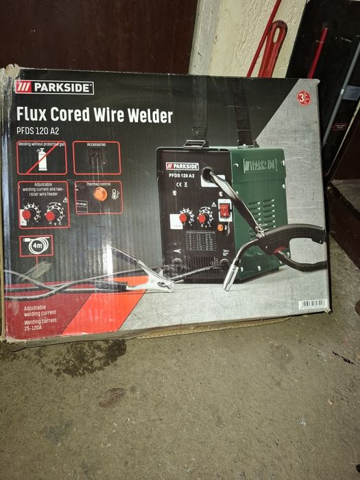 Parkside Парксайд телоподаващ заваръчен апарат