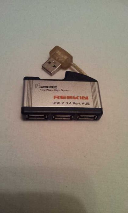 Hub/repartitor USB Hama 1x4, 1x3