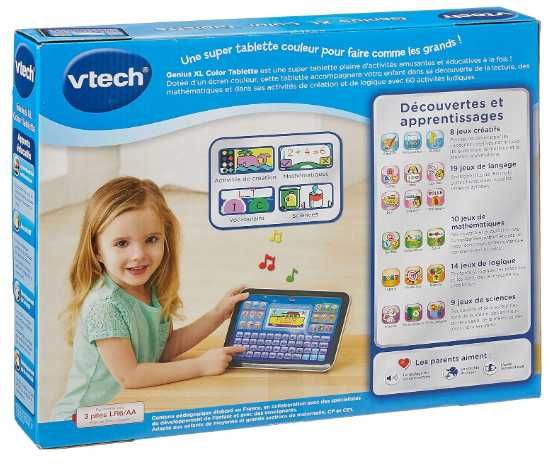 Детски таблет Vtech Genius XL, образователен таблет за деца
