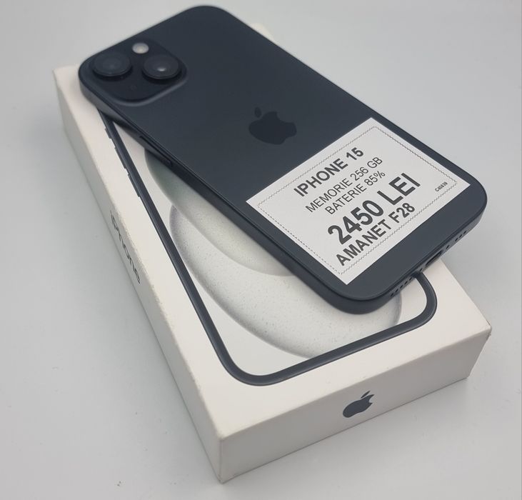 Amanet F28: Iphone 15 256GB