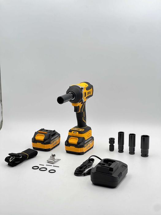 Аккумляторный гайковерт Rolf TOP-5040, 800 Нм, 3900 уд/мин