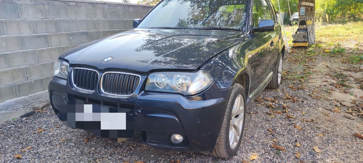 bmw x3 e83 m pack, msport 2007 за части 150к.с.shadow line