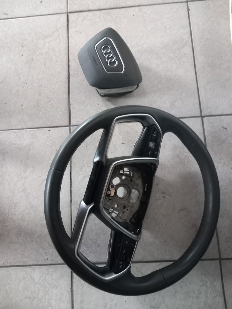 Volan piele Complet Audi a3,a4,a5,a6,a7,a8 4K cu comenzi