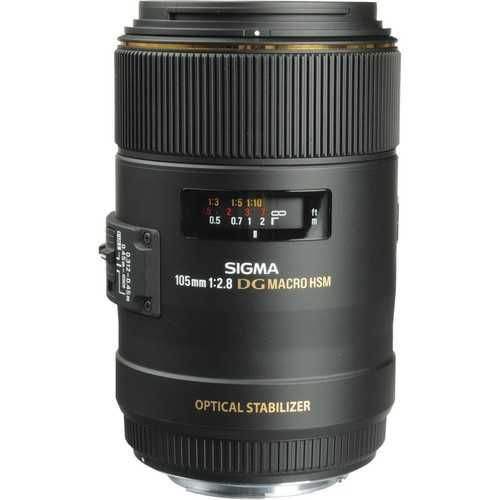Объектив Sigma 105mm f/2.8 EX DG OS HSM Macro для Canon