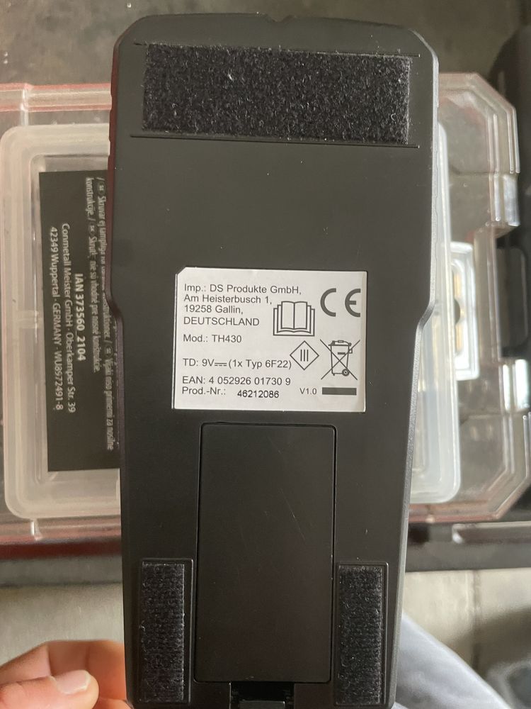 Detector metale cabluri electrice scurtcircuite
