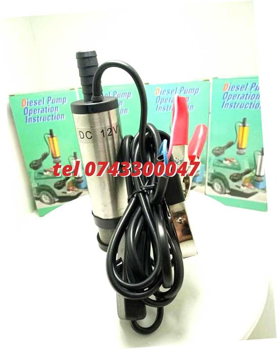 Pompa Submersibila La 12v Ptr Motorina Apa Ulei 12litriminut Din In