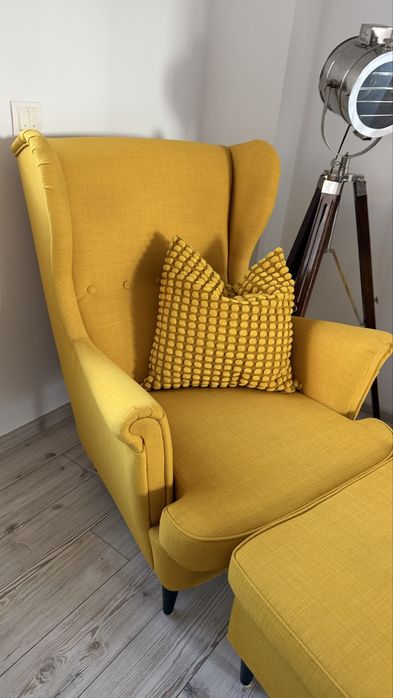 Fotoliu Ikea+taburet