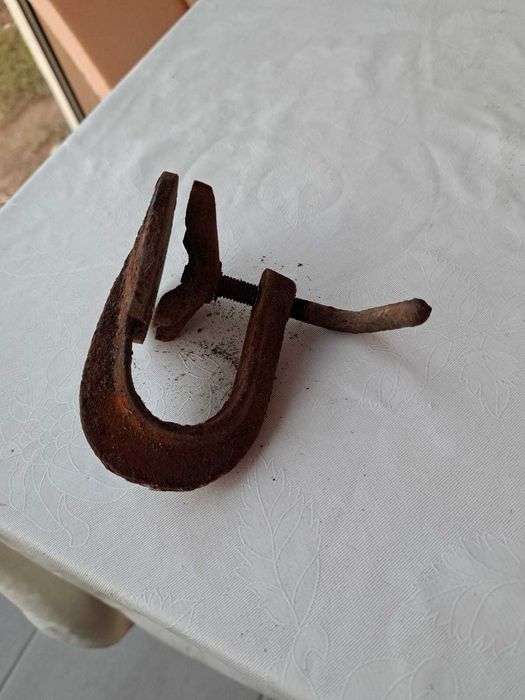 presa vulcanizare petice calde, vintage