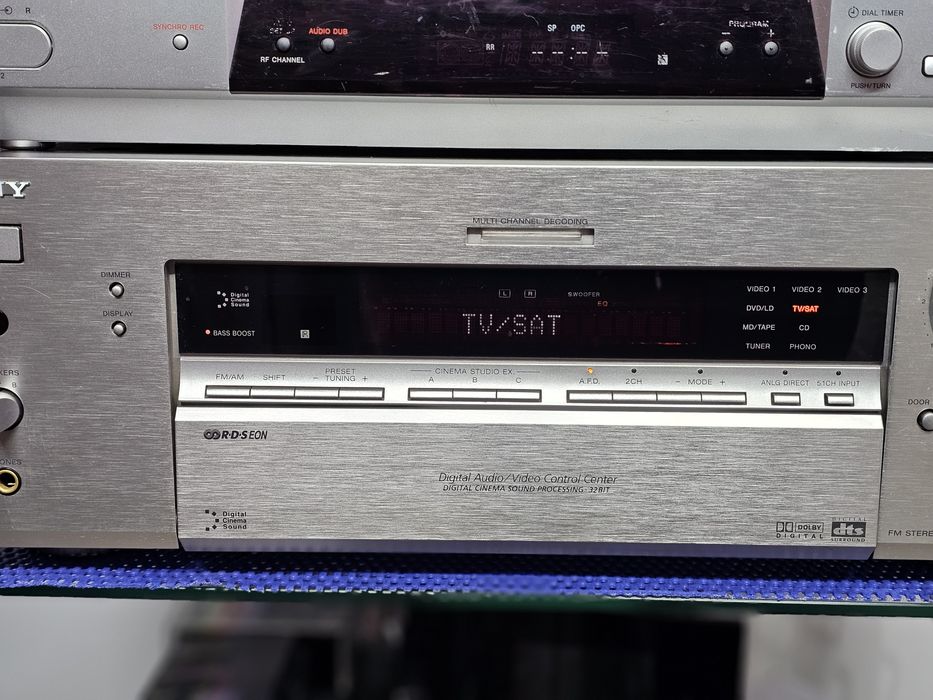 Receiver Sony STR-DB840 QS +VHS cu telecomanda