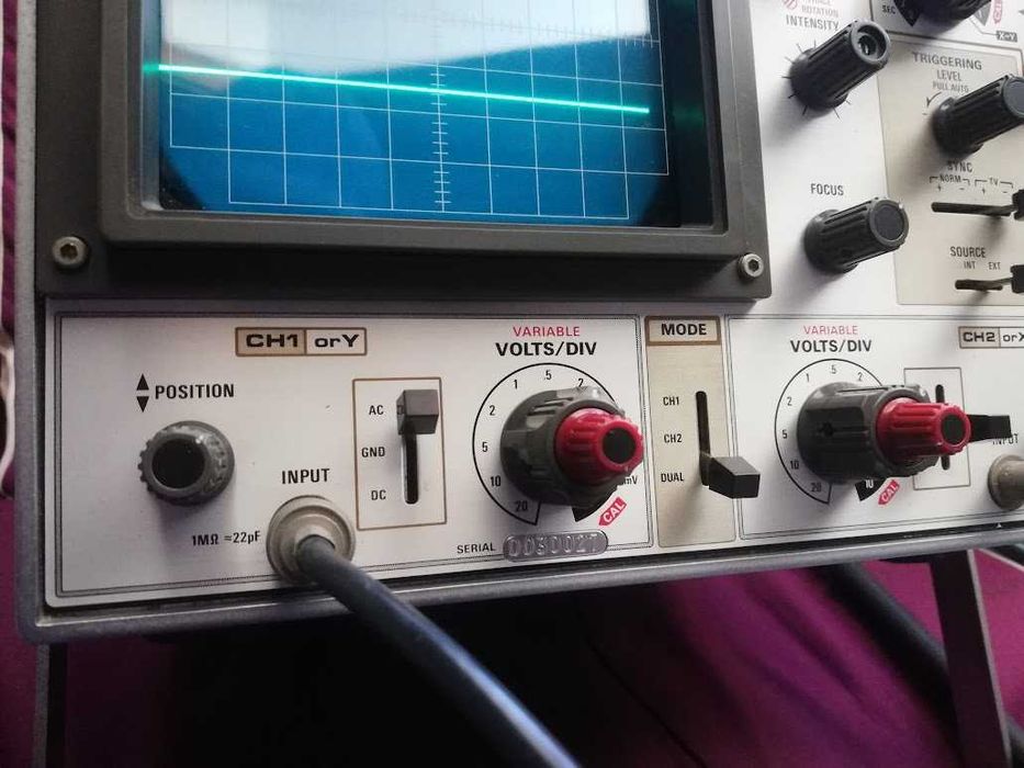 vand osciloscop TRIO KENWOOD CS 1562A,made in japan