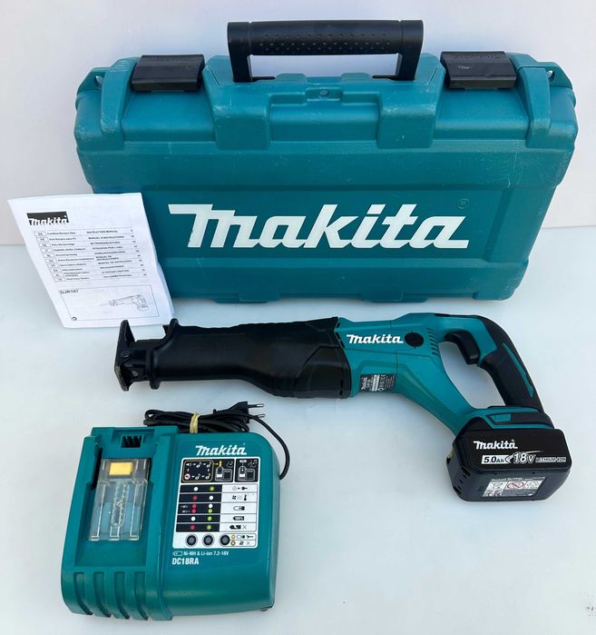Makita DJR186 - Акумулаторен саблен трион 18V 5.0Ah