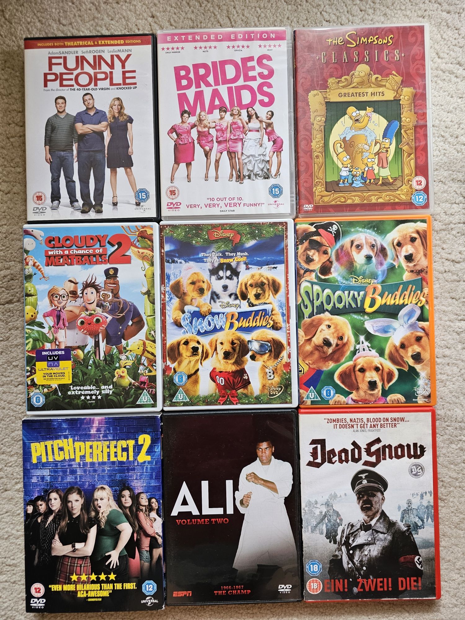 Оригинални DVD на Английски език от лична колекция