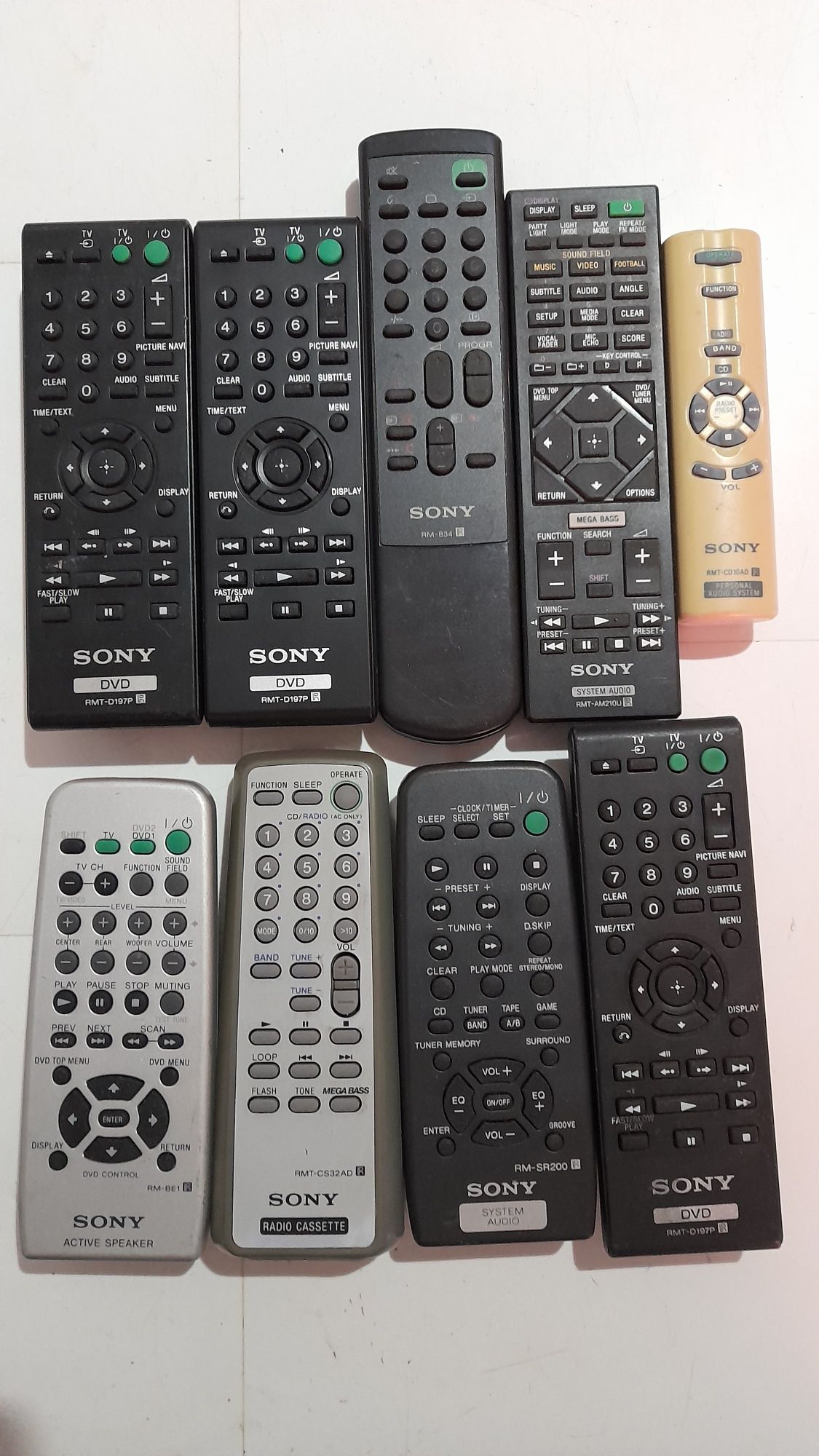 telecomanda telecomenzi audio Sony