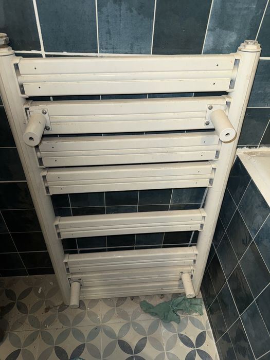 Calorifer alb prosopar pentru baie radiator