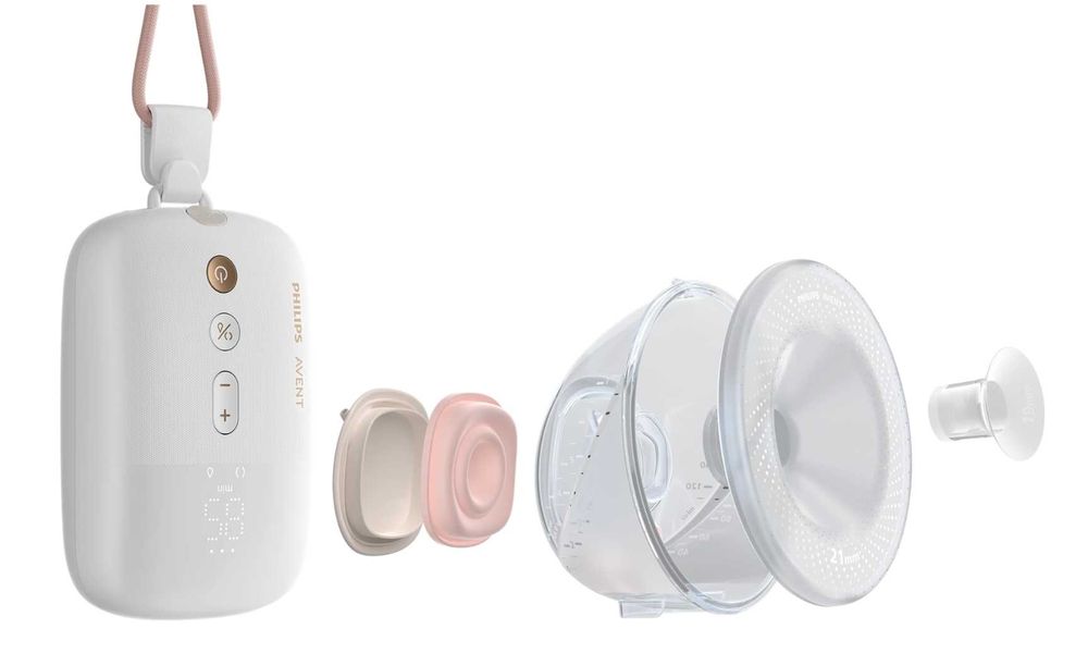 Phillips Hands-free Двойна електрическа помпа SCF532/11 - с гаранция