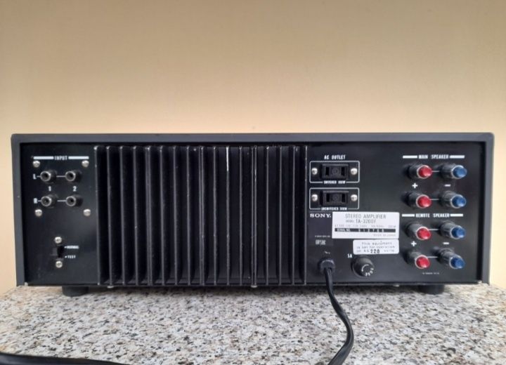 amplificator stereo de putere Sony TA-3200F ( linie , instrumente )