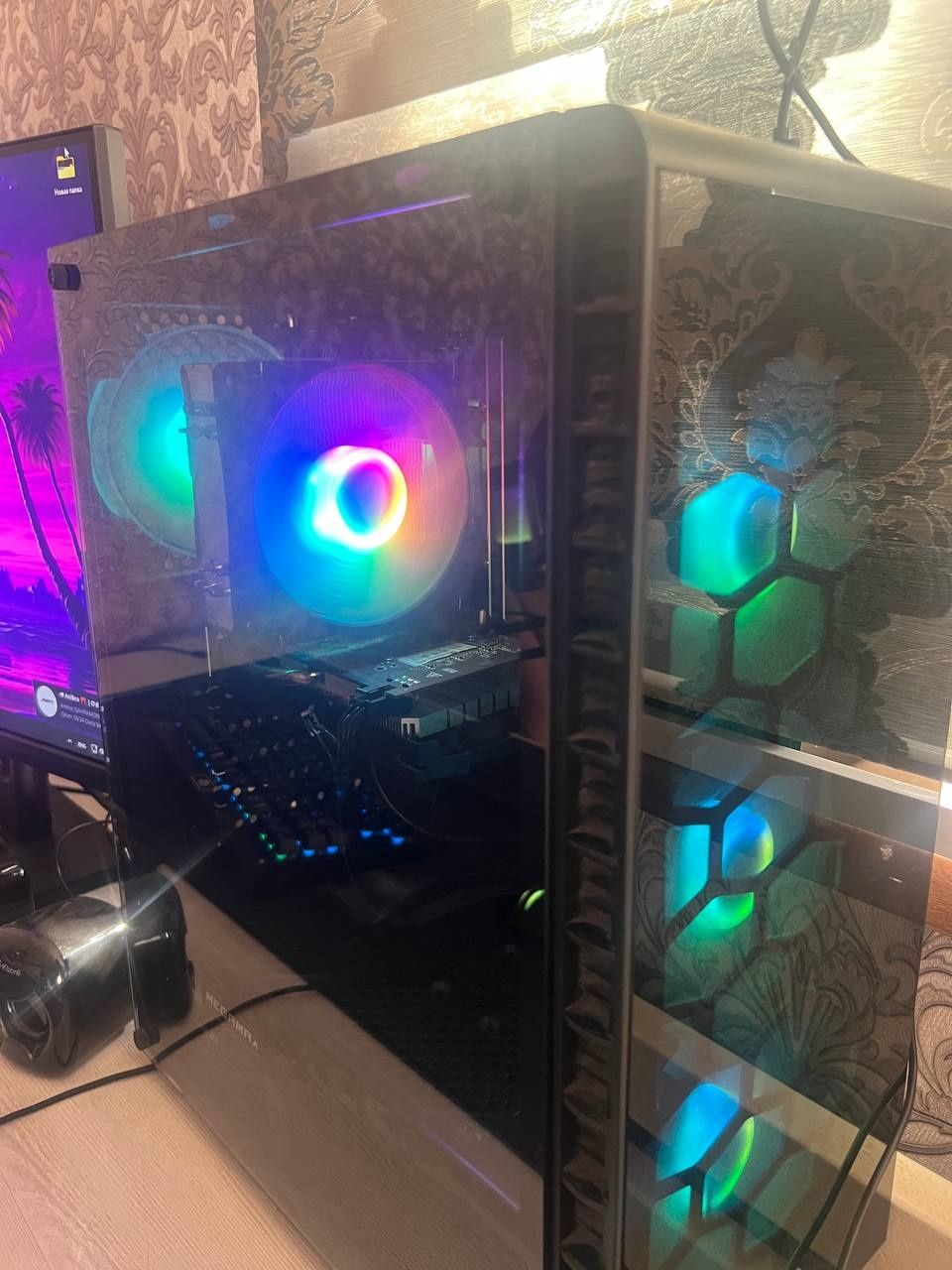 i5-12400F/RX580 8GB/16GB RAM/SSD/Монитор 27дюм 280Hz деярли йенги
