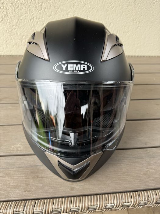 Casca moto flip-up Yema YM925 , marimea M , NOU