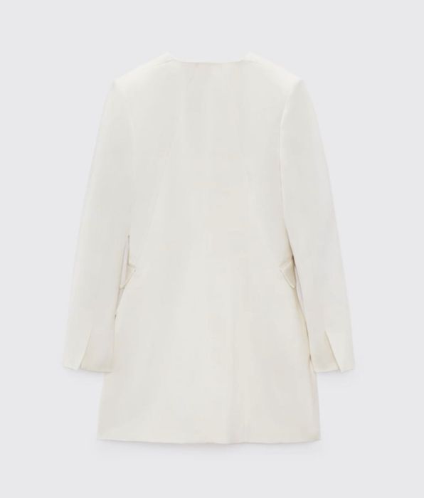 Рокля Zara ZARA бяло XS S