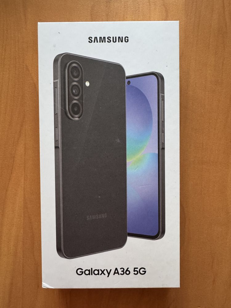 Samsung a36 5g 128gb black | гаранция 2г. | неразпечатан