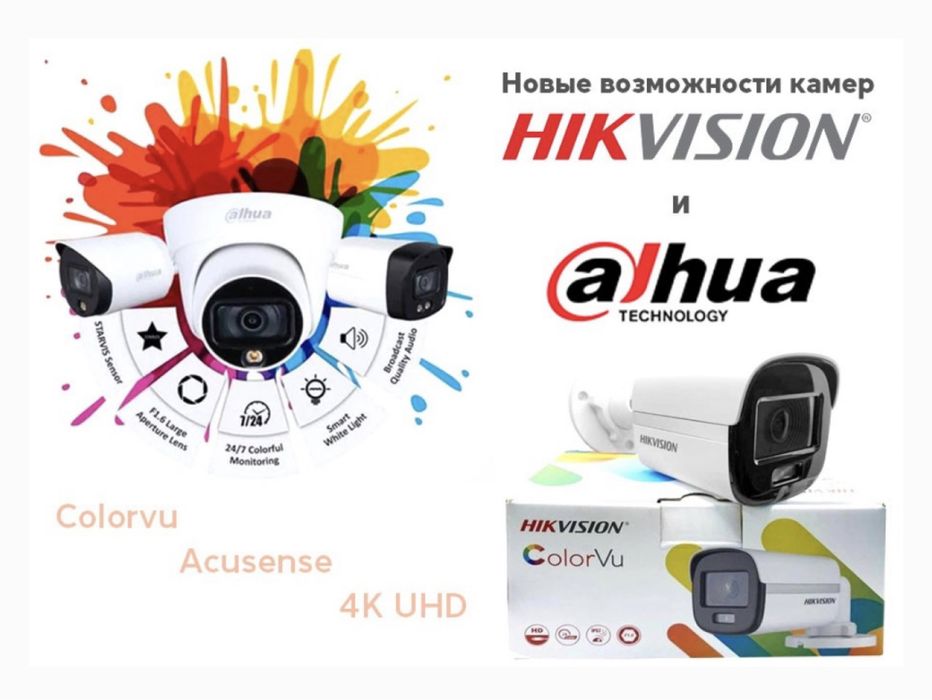 Видеонаблюдения, установка камер. Звуковое оповещение