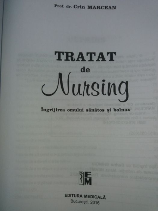 Tratat de nursing